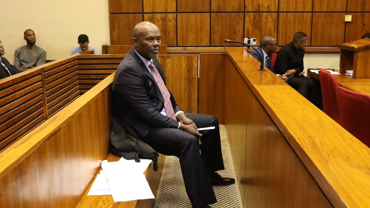Shadrack Sibiya in the dock during a court appearance in Johannesburg. Photo: Thapelo Morebodi/Business Day