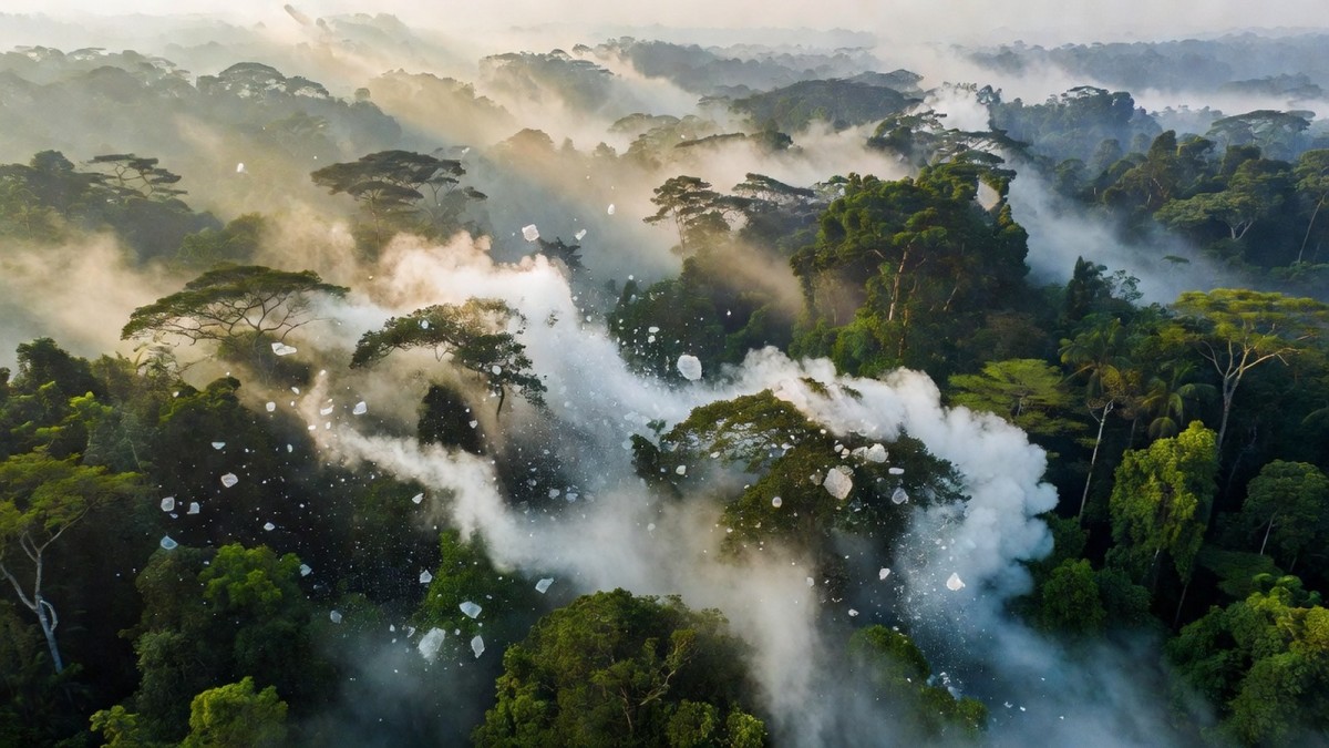 Indonesia Deploys Dry Ice Over South Sumatra to Combat Haze