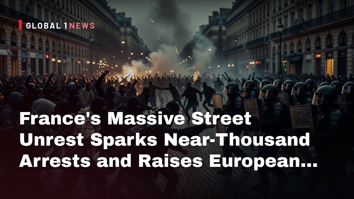 France’s Massive Street Unrest Sparks Near‑Thousand Arrests and Raises European Security Concerns