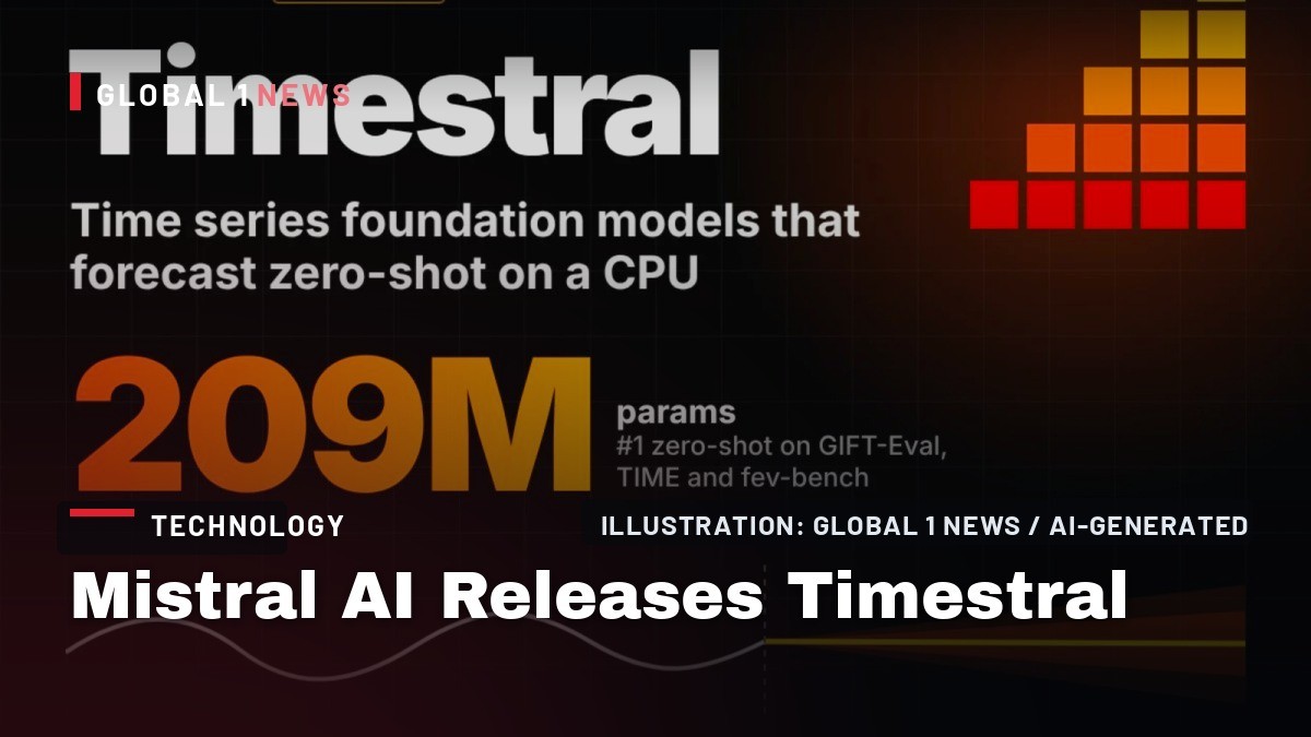 Mistral AI Releases Timestral: A 209M Forecasting Model Family That Outperforms Google’s TimesFM-3