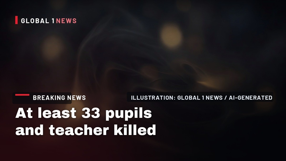At least 33 pupils and teacher killed after school roof collapses in Pakistan