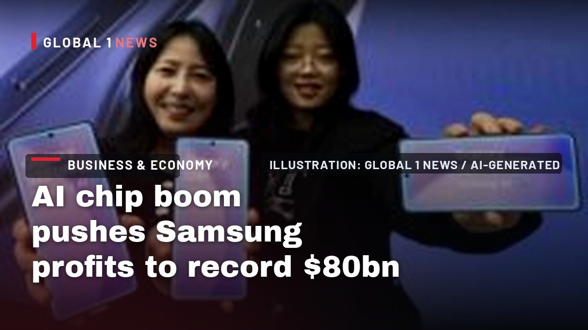 AI chip boom pushes Samsung profits to record $80bn
