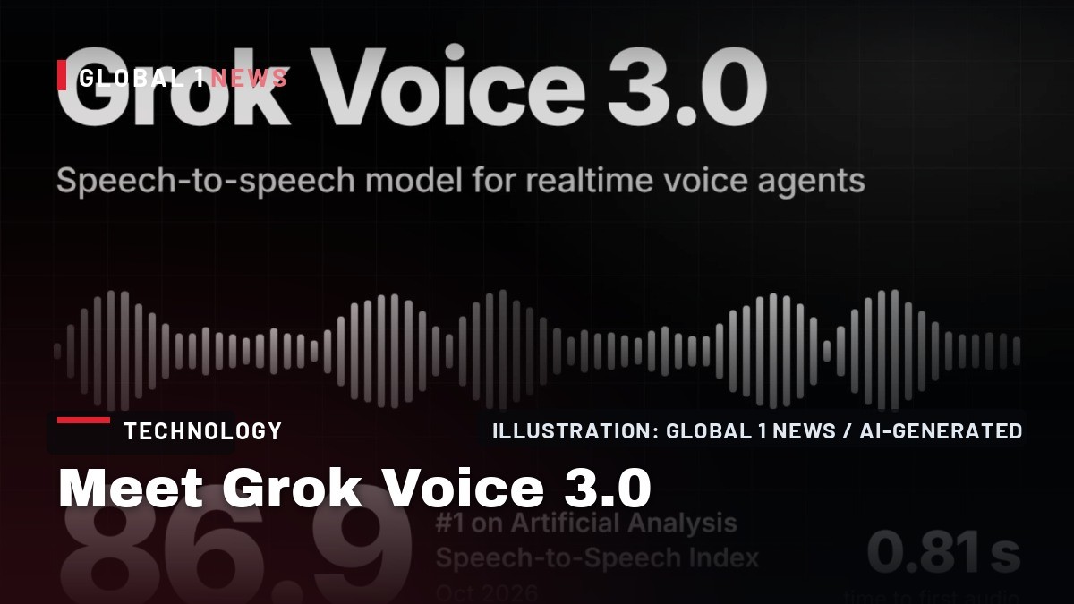 Meet Grok Voice 3.0: SpaceXAI Voice Agent Model Ranks #1 on Artificial Analysis
