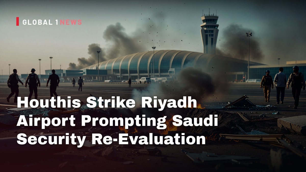 Houthis Strike Riyadh Airport Prompting Saudi Security Re‑Evaluation