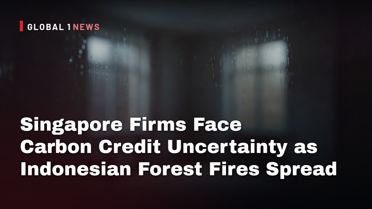 Singapore Firms Face Carbon Credit Uncertainty as Indonesian Forest Fires Spread