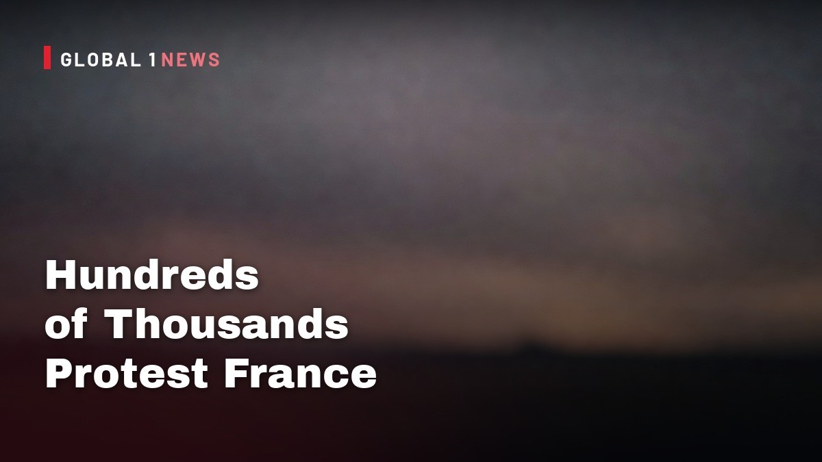 Hundreds of Thousands Protest France Over Rising Cost of Living, Prompting Massive Police Deployment