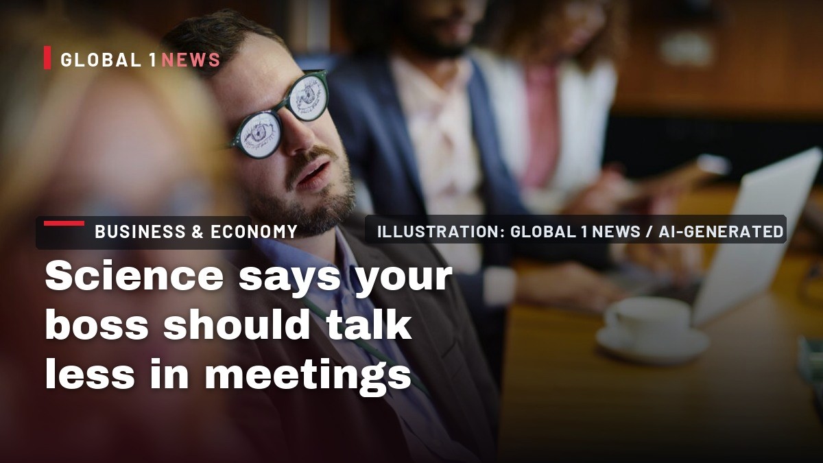 Science says your boss should talk less in meetings